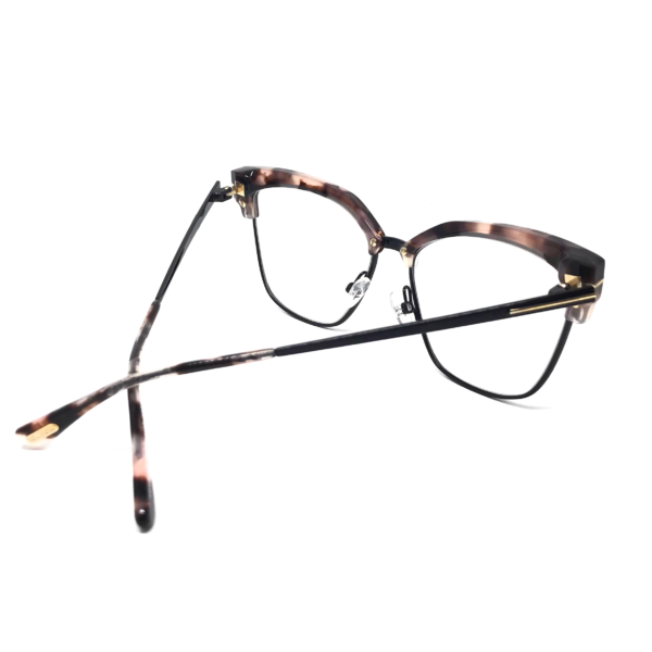 Damskie oprawy okularowe Tom Ford, metal+tworzywo