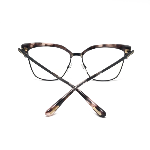 Damskie oprawy okularowe Tom Ford, metal+tworzywo